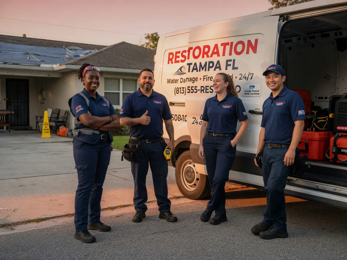 Water Damage Restoration company in West Olive, MI